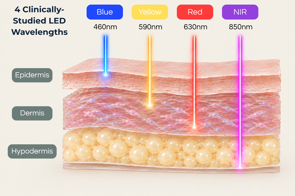 Lumé Multi-Wavelength LED Therapy Face Mask